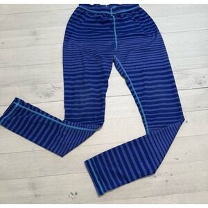 Reima kids baselayer leggings bottoms blue purple‎ youth large/150